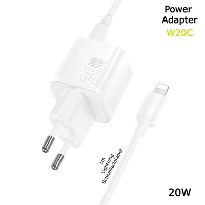 USB C Ladegerät 20 Watt+  Kabel 1M für iPhone