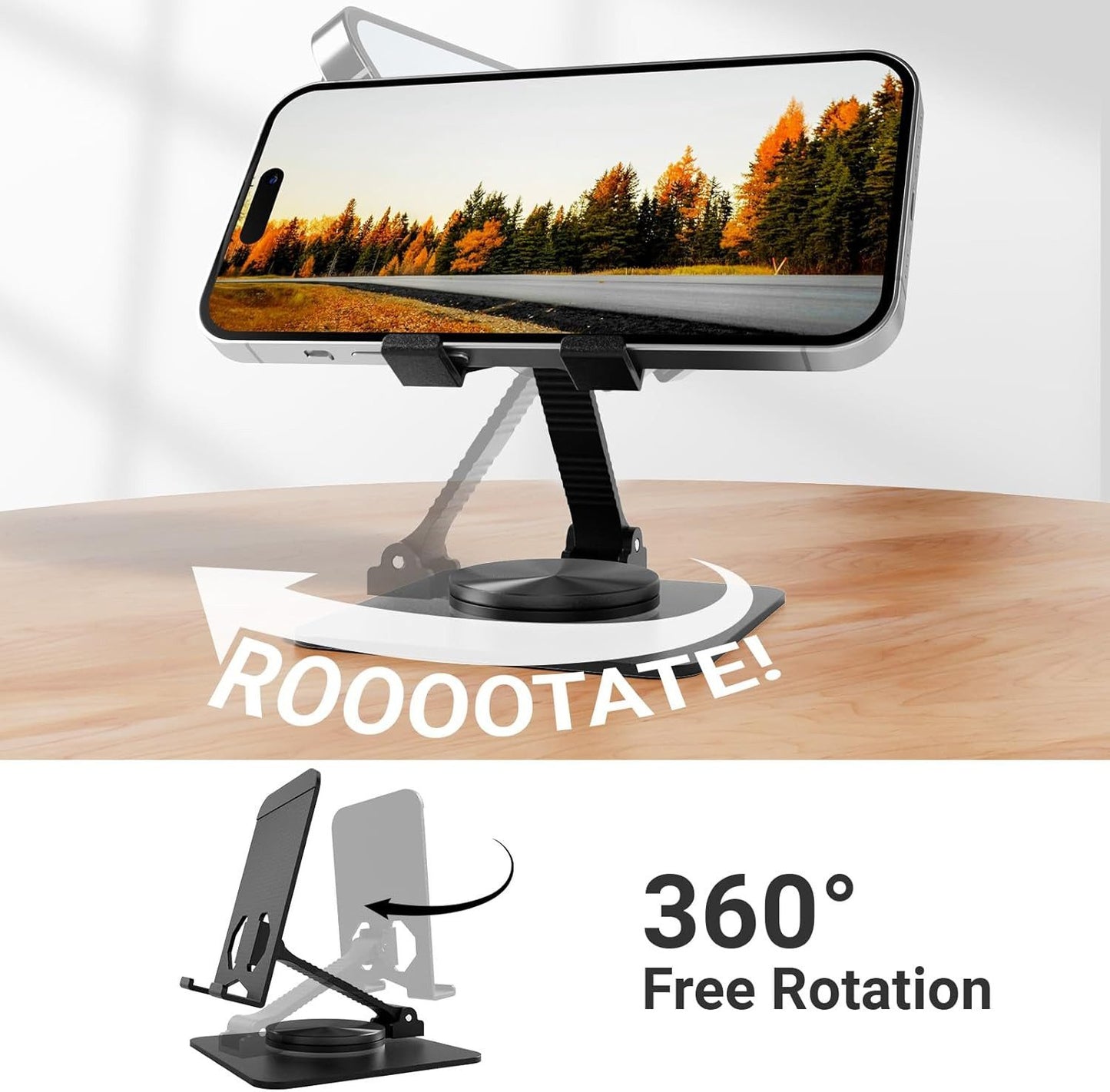 Drehbarer Tischständer Höhenverstellbar Handy Ständer