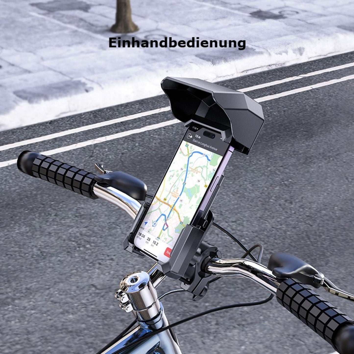 Fahrrad, Motorrad, Scooter Lenker Handyhalter