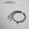 Multi USB Kabel 1m, 3 in 1 USB Ladekabel Multi Ladekabel