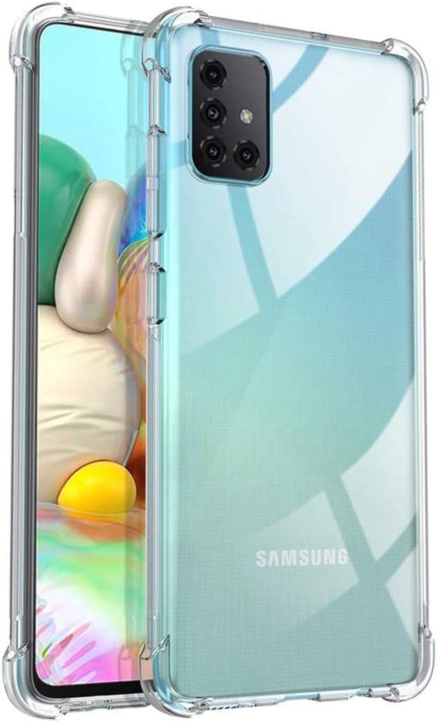 Hülle für Samsung Galaxy A & M Serien Transparent Silikon