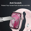 4x Schutzfolie PMMA Folie für Apple Watch Serien