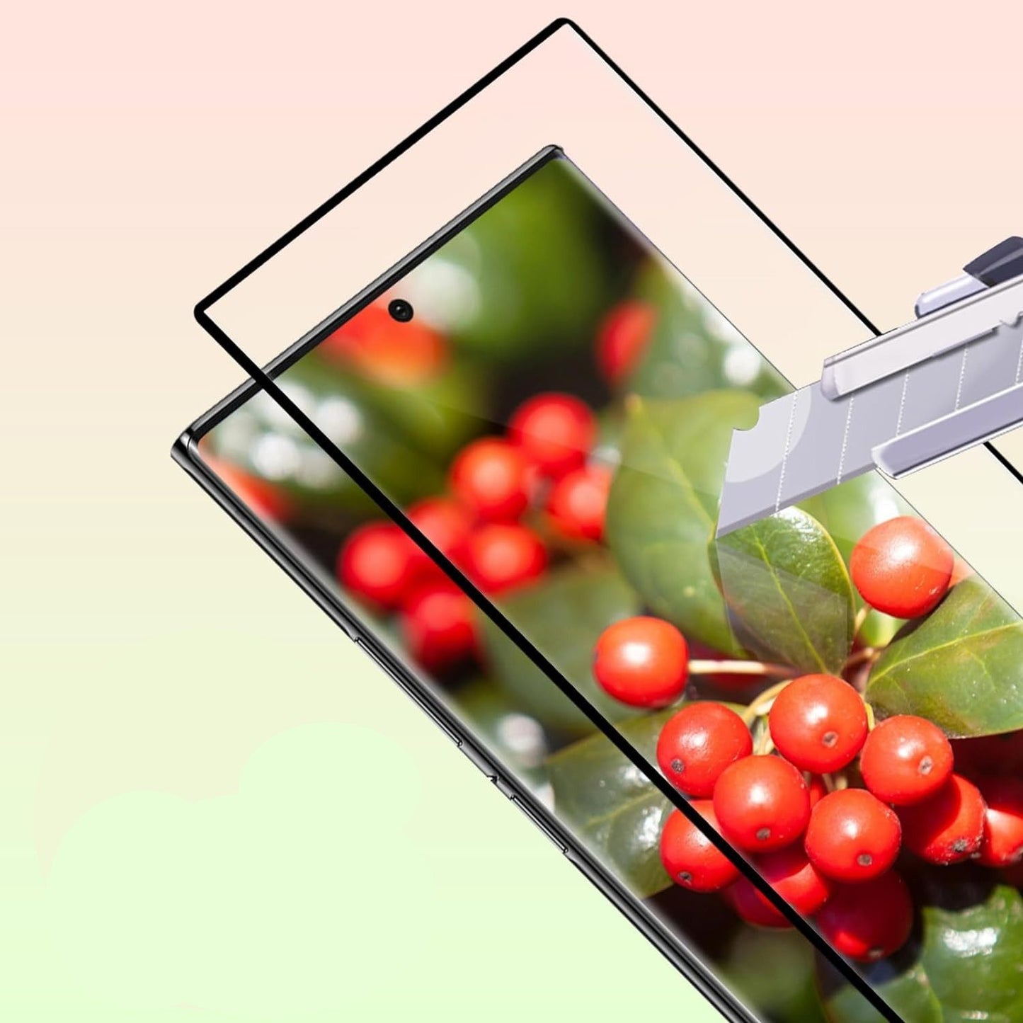 2x Schutzglas Vollabdeckung Samsung Galaxy S Serien