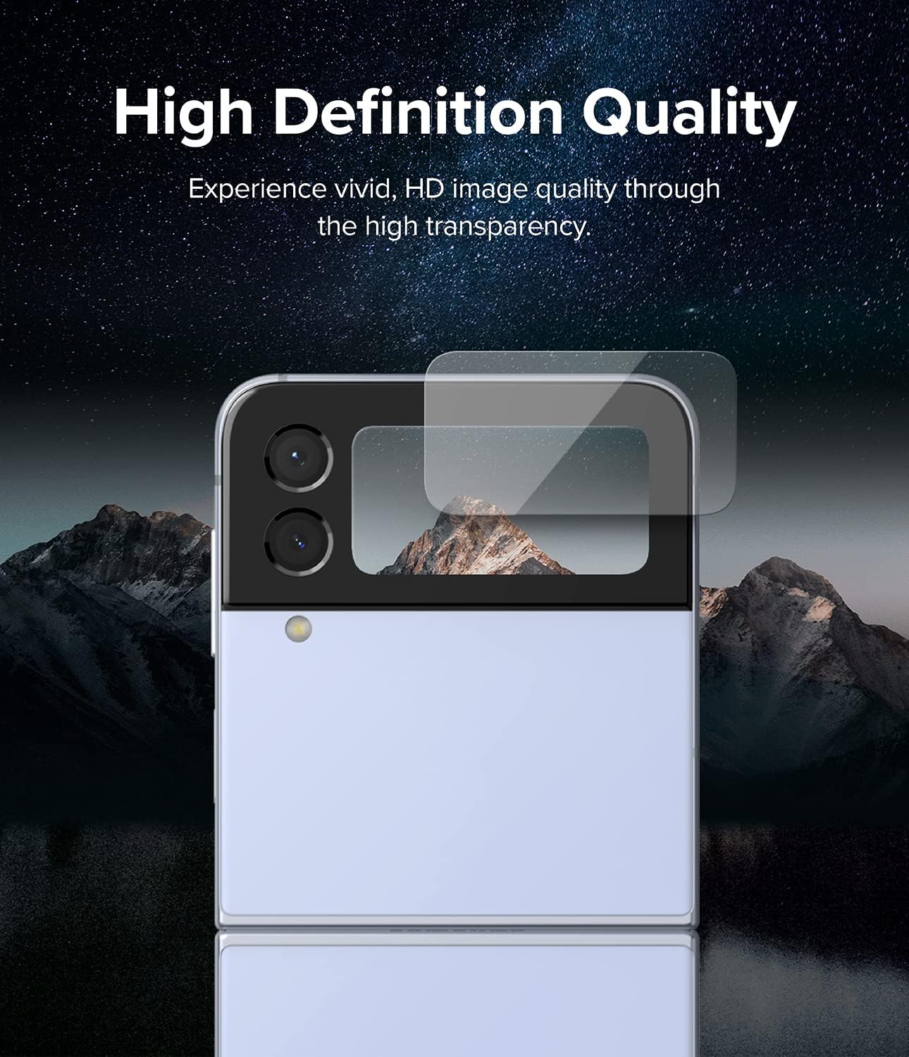 2x Schutzfolie Set für Samsung Galaxy Z Flip Serien, Hydrogel