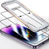 2x  Schutz Glas iPhone 12 13 14 15 16 + Anbringhilfe