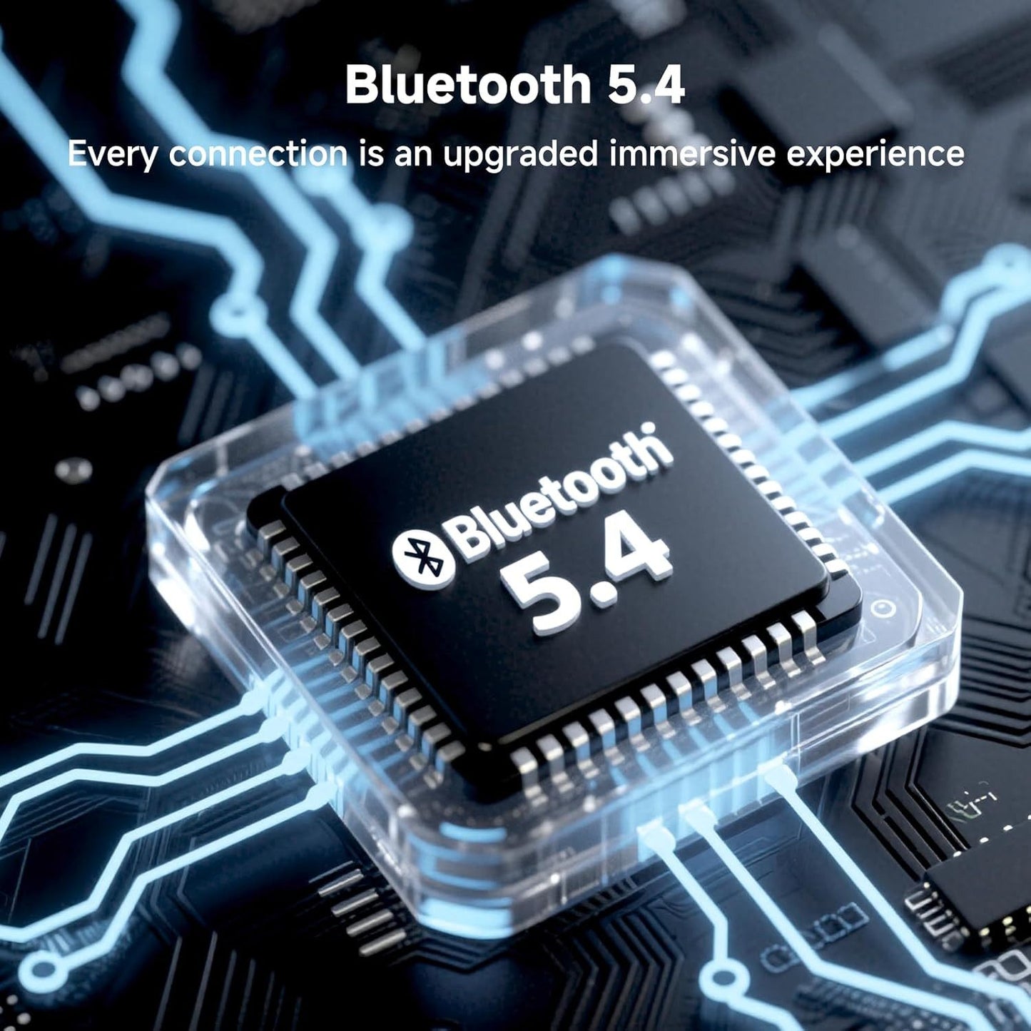 In Ear Kopfhörer Kabellos Bluetooth 5.4 mit 2 Mic, ENC Noise