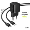 USB C Ladegerät 20 Watt + Kabel 1M