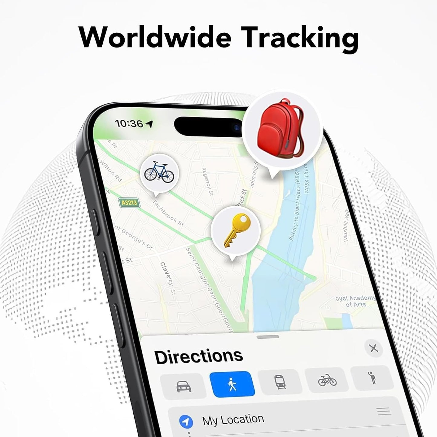 Hoco Smart Tracker Tag (Schlüssel) Apple