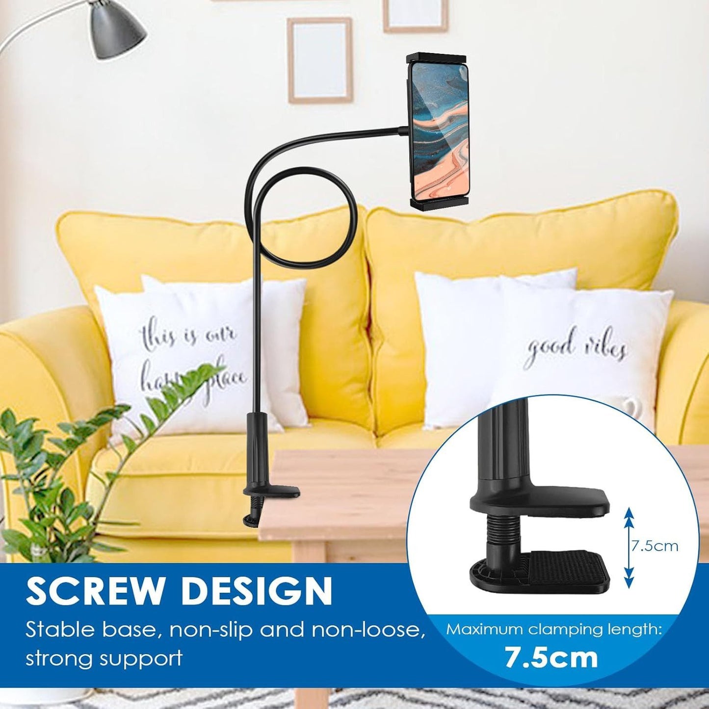 Hoco Tablet Handy Halterung 100 cm Länge