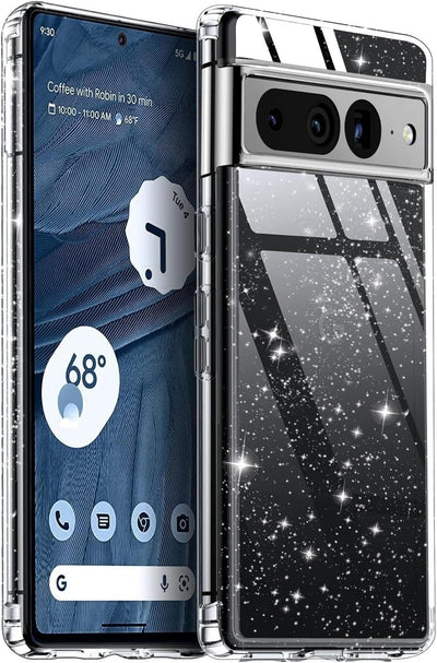 Hülle für Google Pixel 6, 7, 8, 9 Transparent