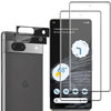 2x Schutzglas Vollabdeckung für Google Pixel 6, 7, 8, 9 + 2x Kameraschutz