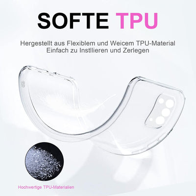 Hülle für Samsung Galaxy S Serien Transparent Silikon