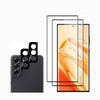 2x Schutzglas 3D für Samsung Galaxy S Serien +  2x Kameraschutz