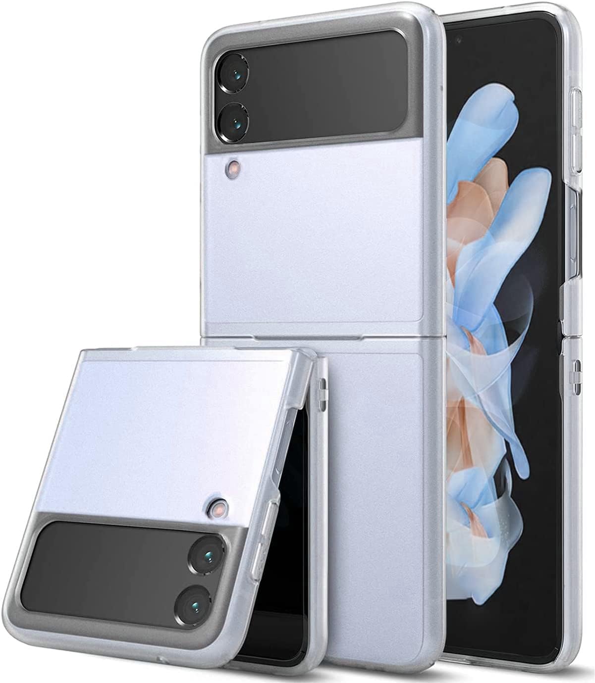 Hülle für Samsung Galaxy Z Flip Serien, Transparent